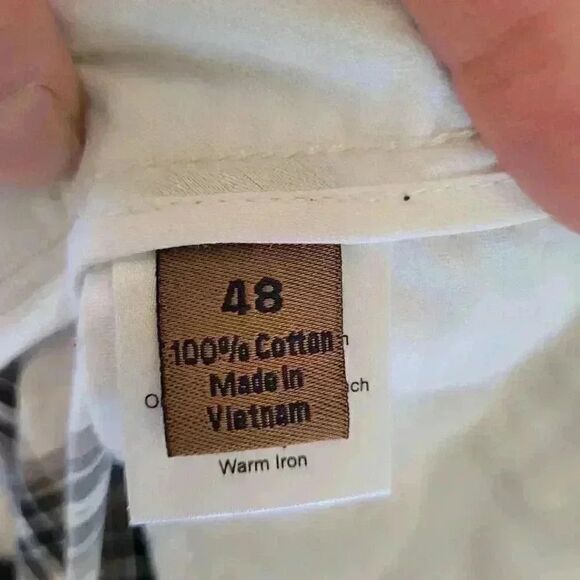 Pronto Uomo Blue Men's White/Blue/Grey Plaid Cotton Shorts - Picture 5 of 8